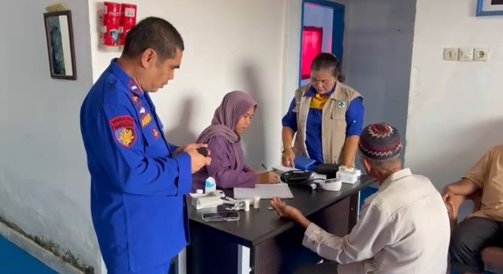 Resmi Beroperasi, Rumah Sehat Polairud Polda Sumsel di Pos Pangkalan Sandar Upang Layani 45 Lansia dan Manulah