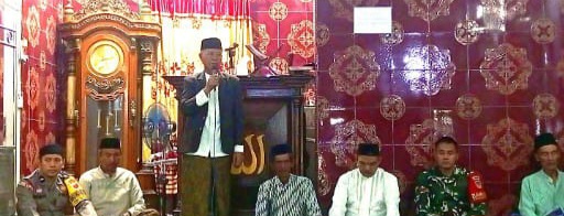 Koramil 1601 Indramayu Laksanakan Tarawih Keliling (Tarling) Bersama Forcopimcam Balongan