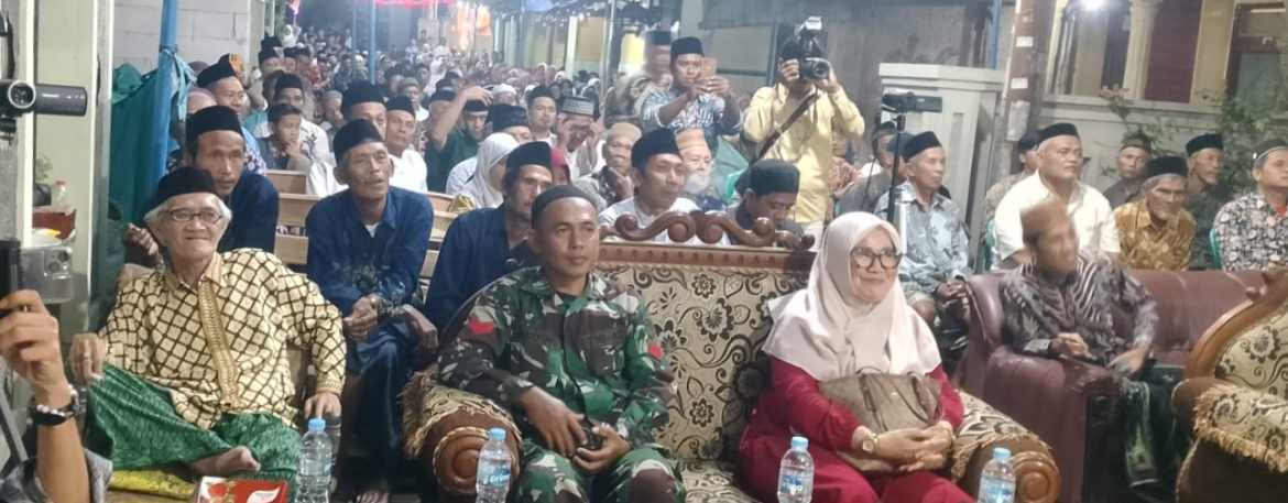 Koramil 1609 Juntinyuat Hadiri Tasyakkur Binni’mat dan Peringatan Nuzulul Qur’an Desa Segeran Kidul