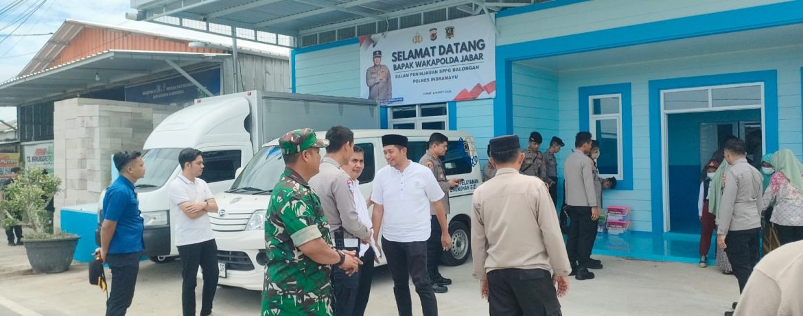 Koramil 1601 Indramayu Hadiri Peninjauan SPPG Polri di Desa Sukaurip