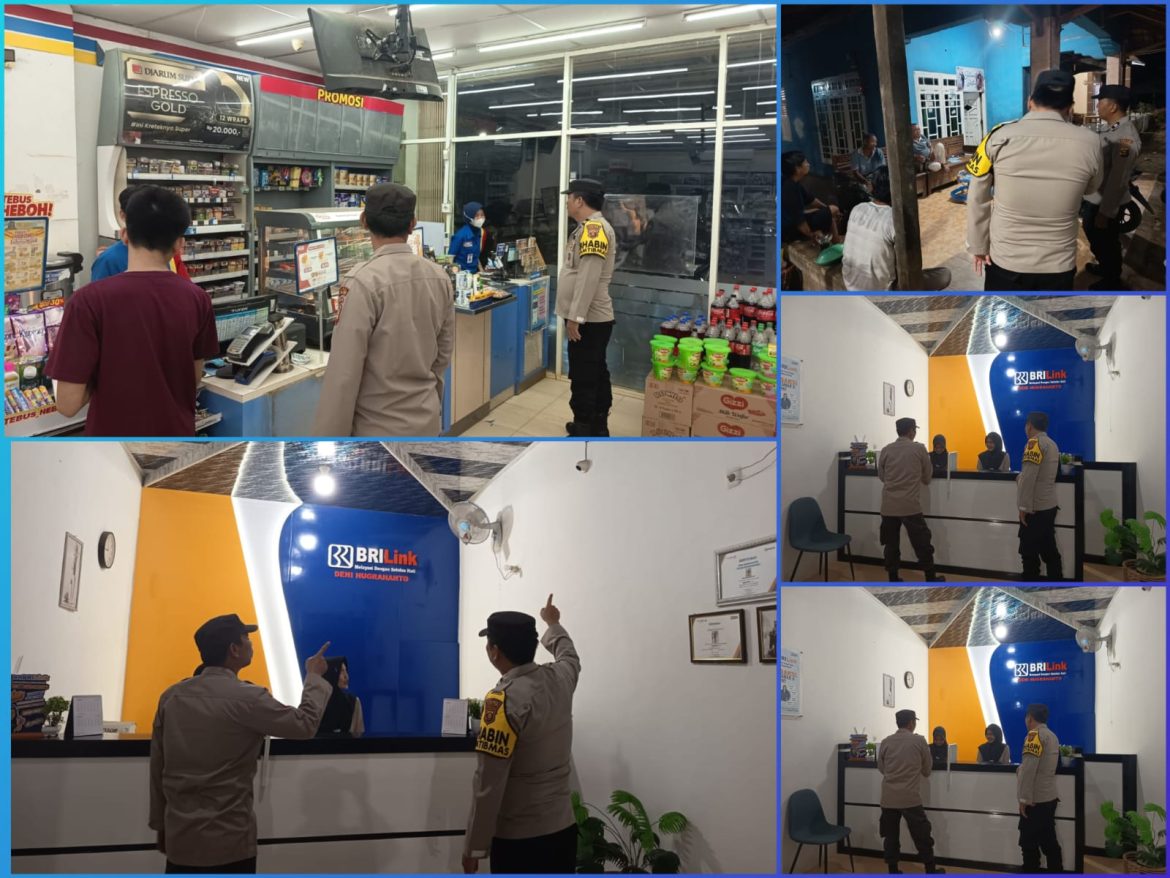 Cegah Gangguan Kamtibmas di Wilayah Hukum pada Malam Bulan Ramadhan, Polsek Rambang Gelar KRYD dan Patroli Hunting