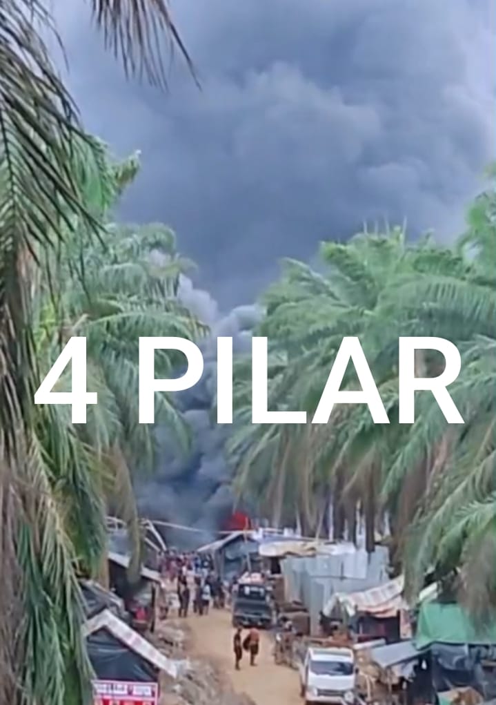 Lahan HGU Hindoli Kembali Terbakar, Sumur Minyak Ilegal Diduga Picu Insiden