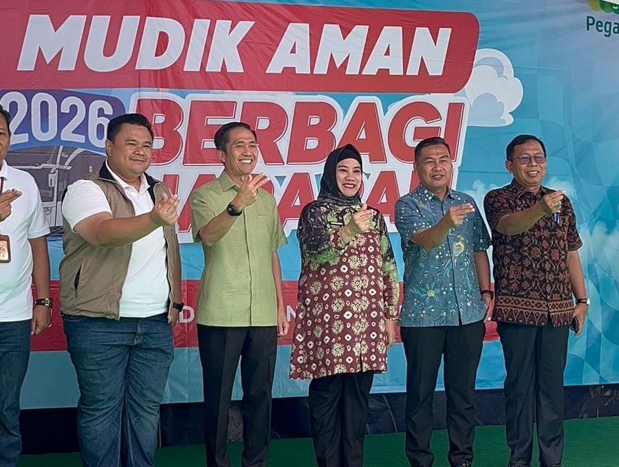 Program Mudik Bersama Pegadaian, Ratusan Peserta Diberangkatkan dari Palembang
