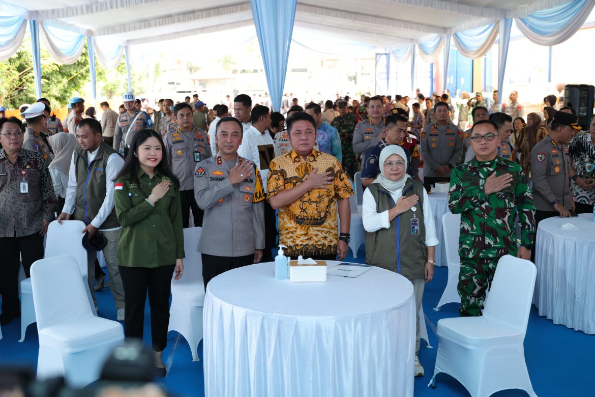 Kapolda Sumsel Pimpin Gerakan Pangan Murah, 135 Ton Beras Disalurkan Jelang Lebaran