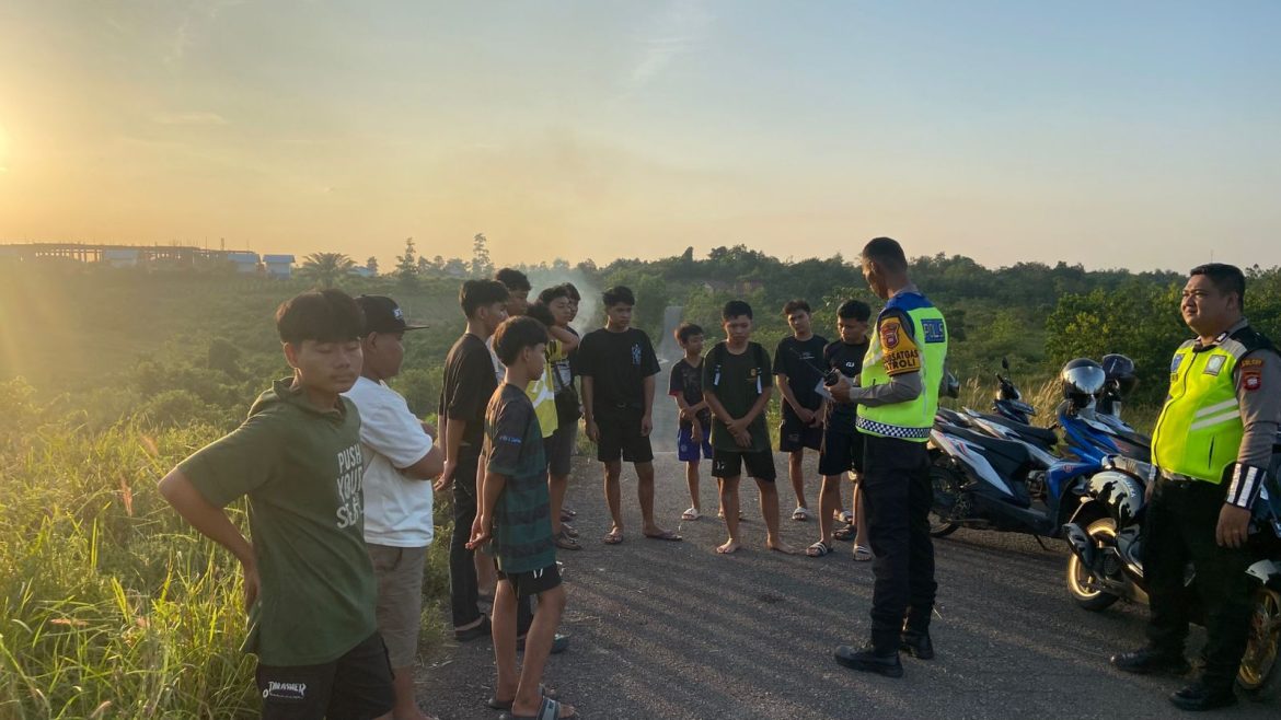 Polres Melawi Mengamankan 28 Unit Kendaraan Bermotor