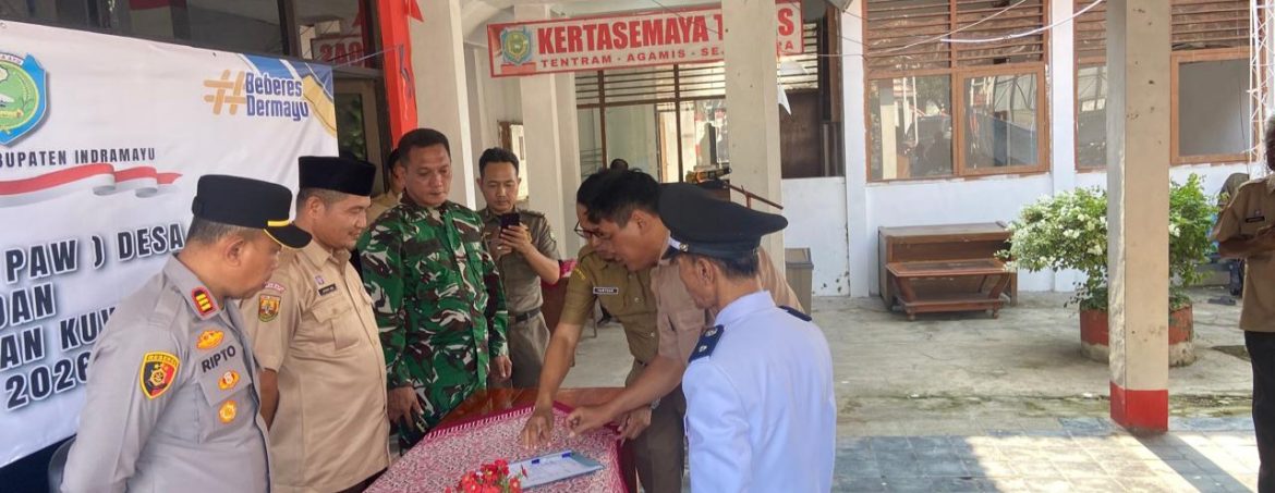 Koramil 1605 Sukagumiwang Hadiri Pelantikan dan Sertijab Kuwu PAW Desa Jengkok Periode 2026–2029