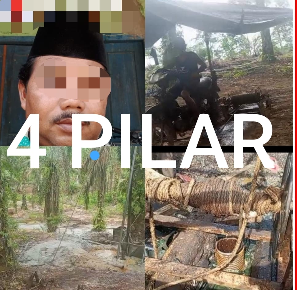 Aktivitas pengeboran Sumur Minyak Ilegal Didesa Pandan Sari,Tungkal Jaya Bebas Beroperasi Penegakan Hukum Polres Muba Dipertanyakan