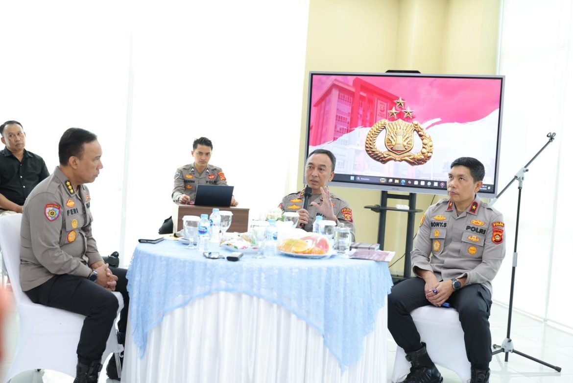 Kapolda Sumsel Gelar Coffee Morning, Evaluasi Kinerja dan Perkuat Profesionalisme Jajaran
