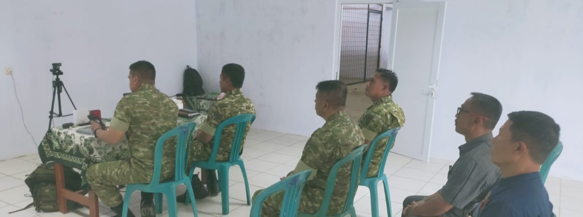 Danramil 1602/Sindang Hadiri Rakor Nasional Percepatan Pembangunan Gerai KDKMP