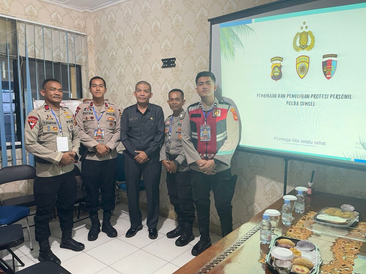 PEMBINAAN PERSONEL POLDA SUMSEL, PROPAM TEKANKAN DISIPLIN DAN PENCEGAHAN PELANGGARAN