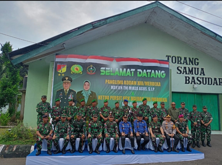 Kodim 1310/Bitung Gelar Safari Ramadhan, Pangdam XIII/Mdk Hadiri