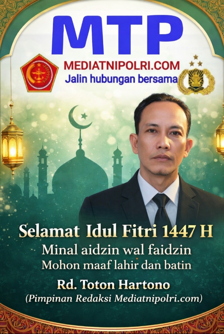 Ucapan Idul Fitri dari Pimred Mediatnipolri.com