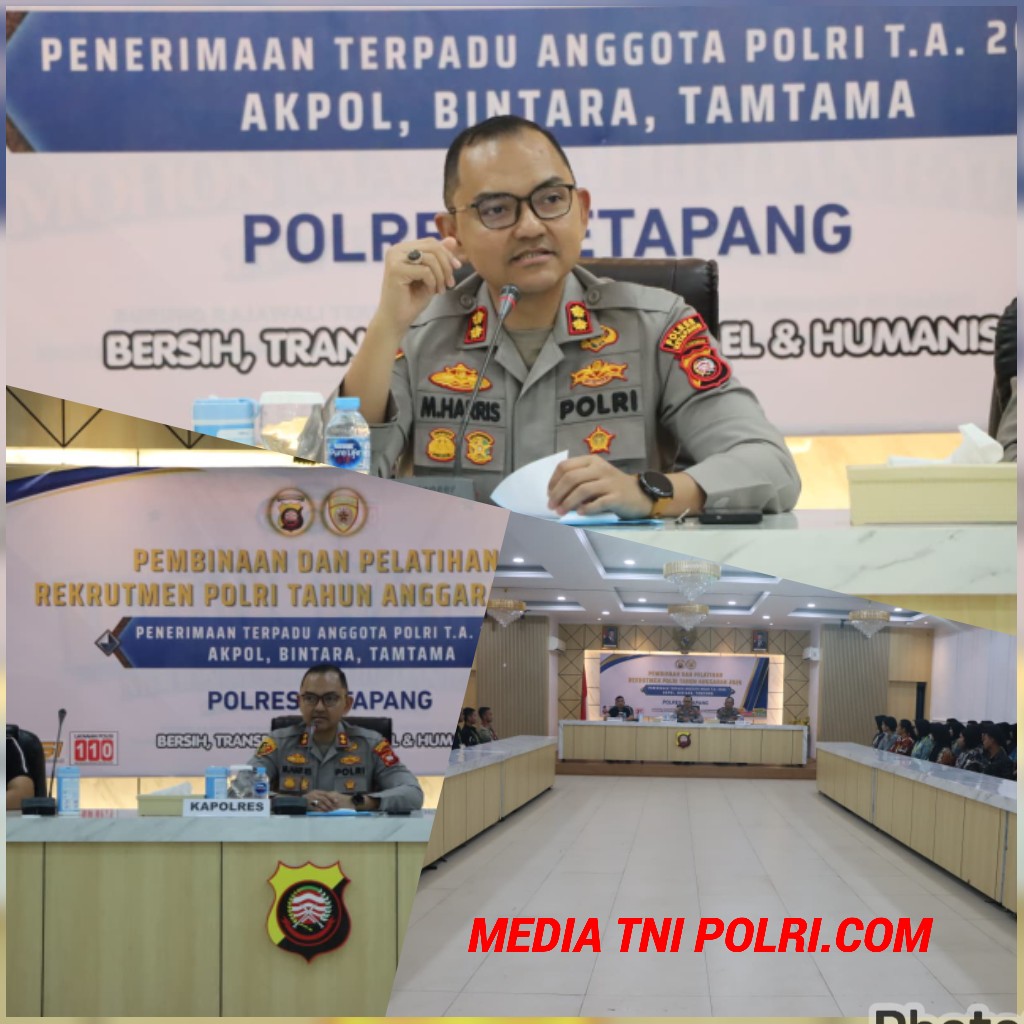 Mantapkan Kesiapan, Kapolres Ketapang Berikan Pembinaan Dan Pelatihan Kepada Calon Siswa Polri Angkatan 2026