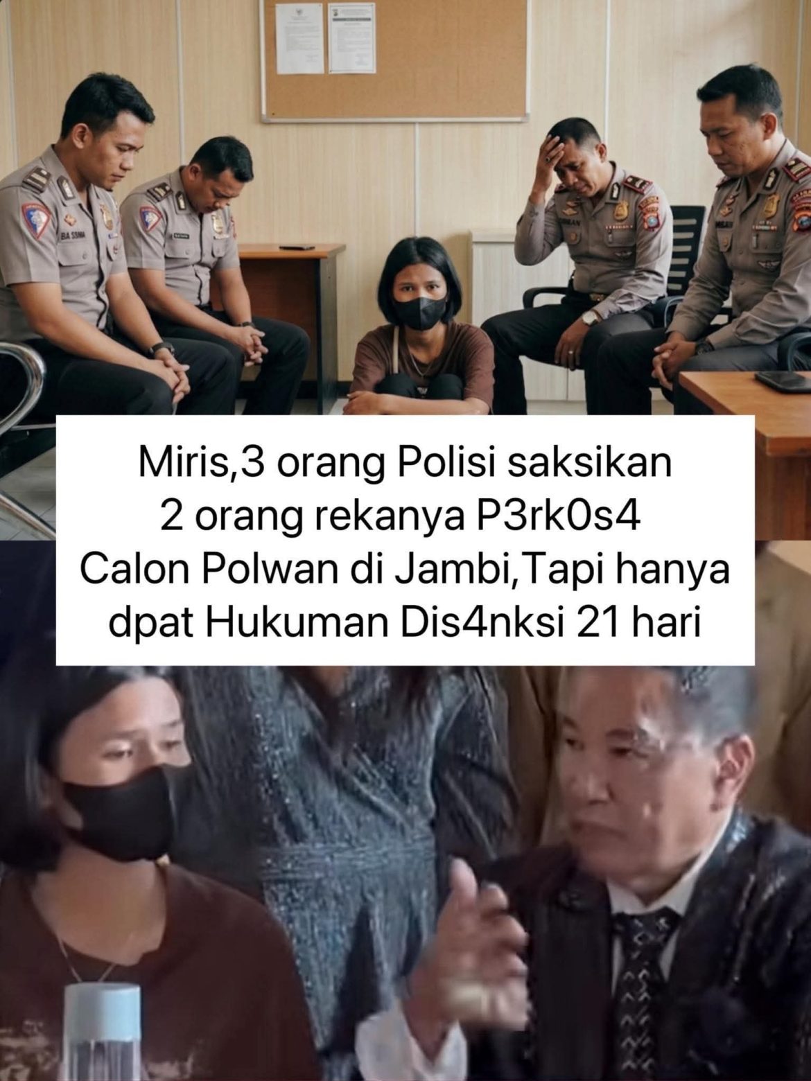 MANA HATI NURANI? KEADILAN YANG MATI DI TANGAN PENEGAK HUKUM