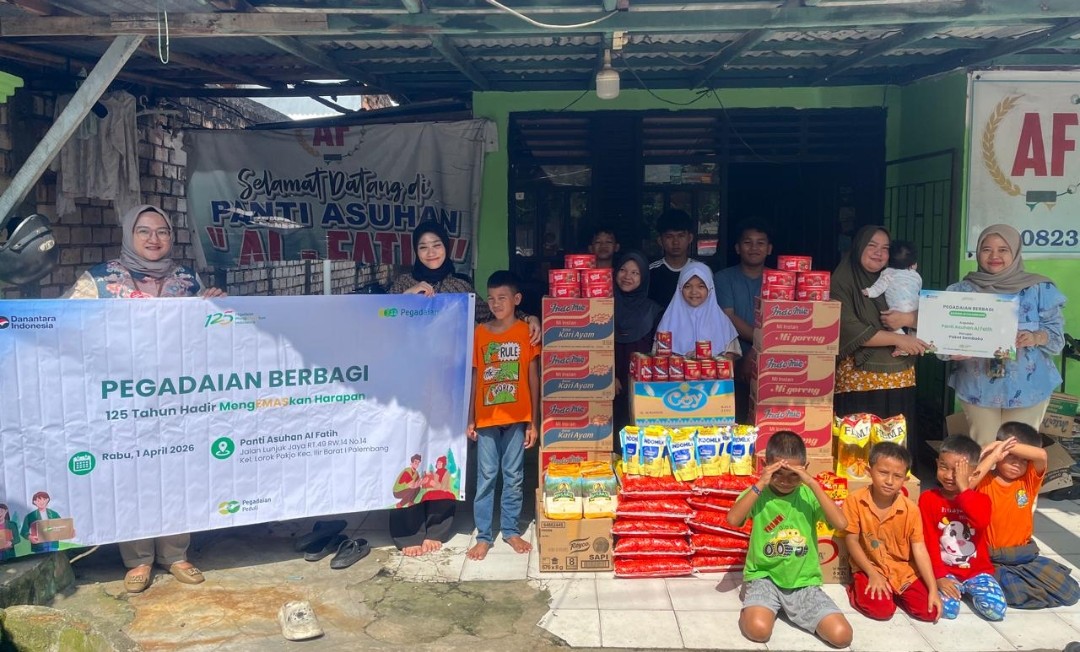 125 Tahun Pegadaian, Komitmen Hadirkan Manfaat Lewat Aksi Sosial untuk Dhuafa