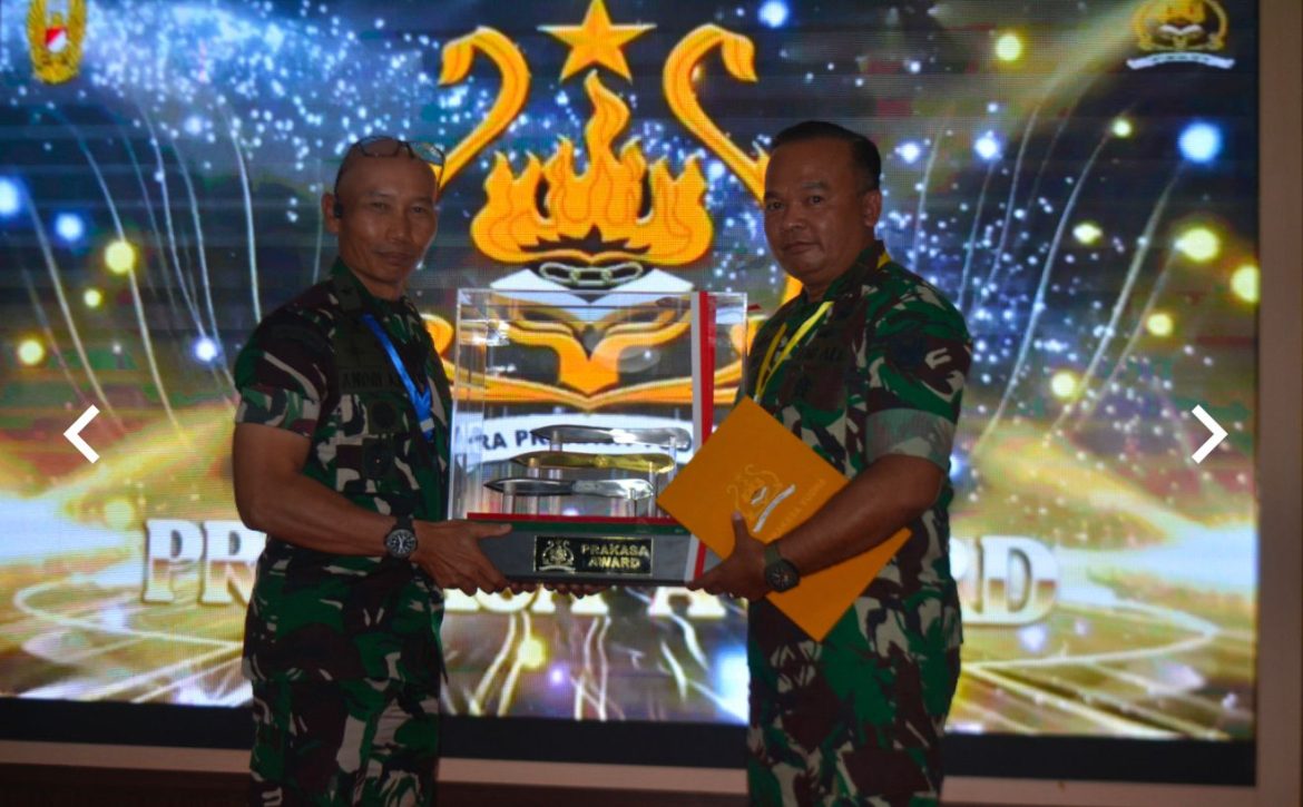 Bangga…, Jasdam II/Sriwijaya Terima Penghargaan Prakasa Award