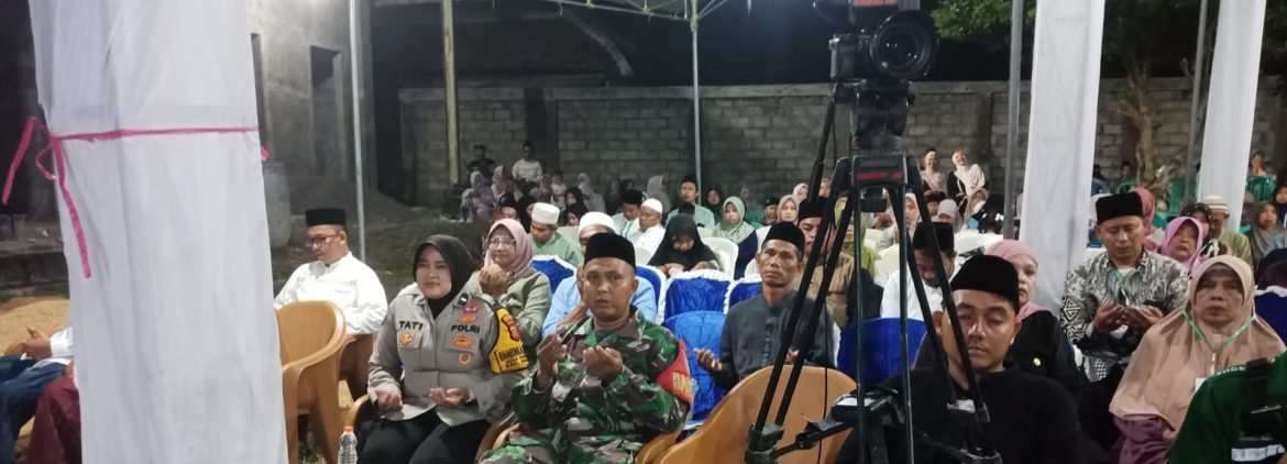 Koramil 1601/Indramayu Hadiri Khataman Khotmil Qur’an Juz Amma di Desa Rawadalem