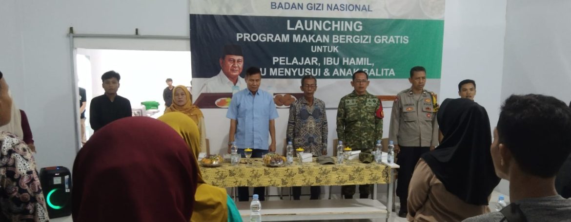 Koramil 1601 Indramayu Hadiri Launching Dapur SPPG Plumbon untuk Program Makan Bergizi Gratis
