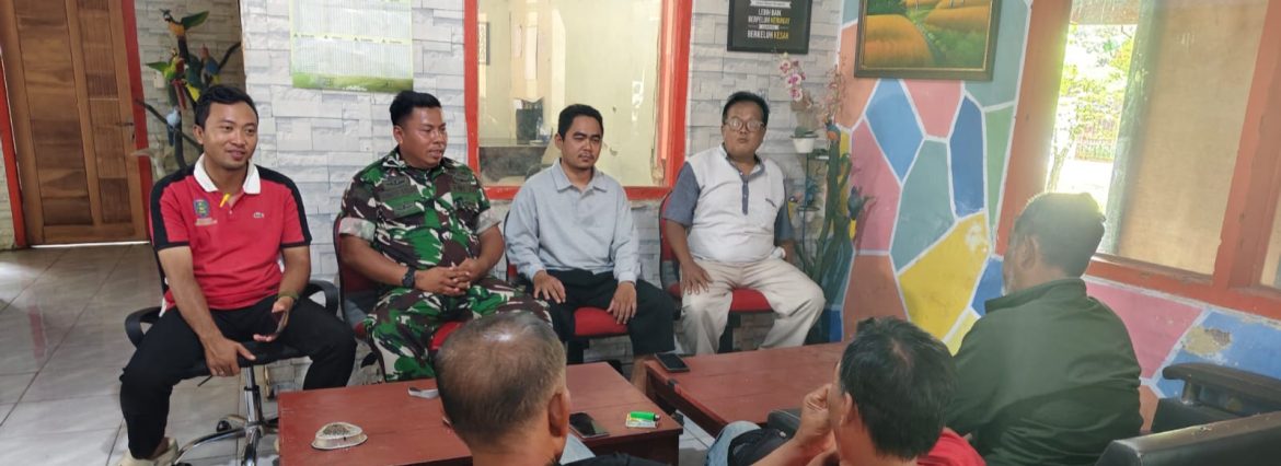 Koramil 1608 Karangampel Hadiri Musyawarah Pembangunan KDKMP Desa Cangkingan