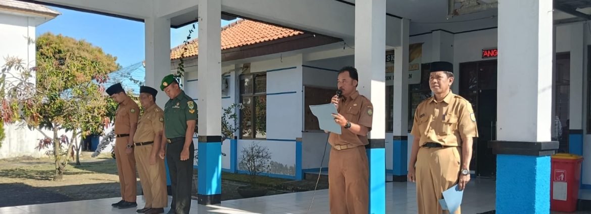 Koramil 1602/Sindang Laksanakan Apel Gabungan Tingkat Kecamatan Pasekan
