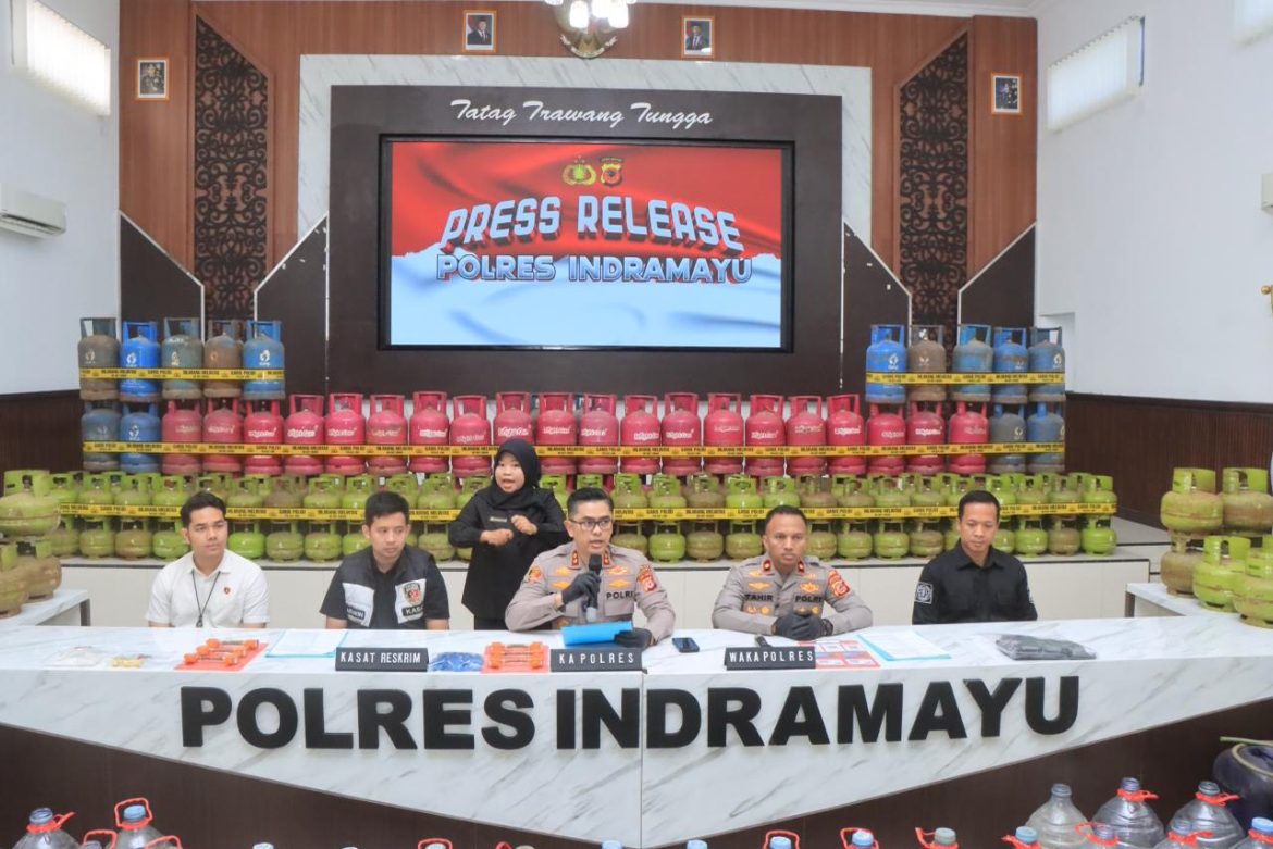 Breaking News ! Polres Indramayu Bongkar Kasus Migas, Kapolres : Polri Berkomitmen Penuh Mendukung Efisiensi Energi Nasional.