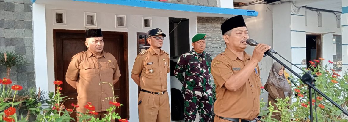 Koramil 1603 Lohbener Hadiri Apel Koordinasi Tingkat Kecamatan Lohbener