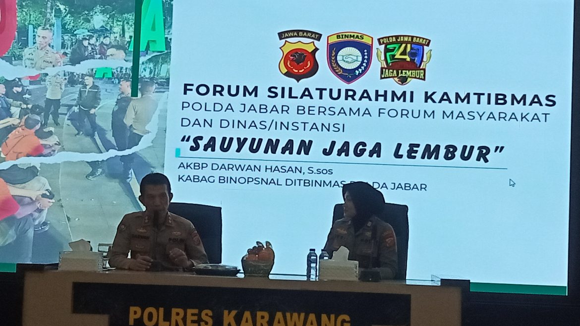 FKPM Desa Cibalongsari Perkuat Kolaborasi Keamanan di Forum Kamtibmas Polda Jabar