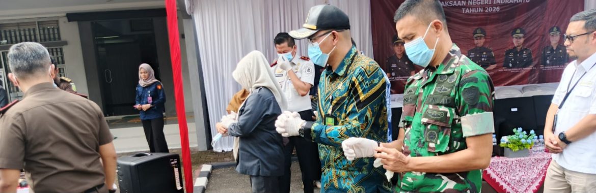 Kasdim 0616/Indramayu Hadiri Pemusnahan Barang Bukti Berkekuatan Hukum Tetap