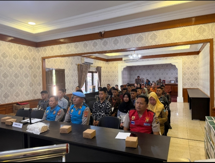 Polres Ogan Ilir Laksanakan Pakta Integritas dan Pengambilan Sumpah Penerimaan Terpadu Polri TA 2026