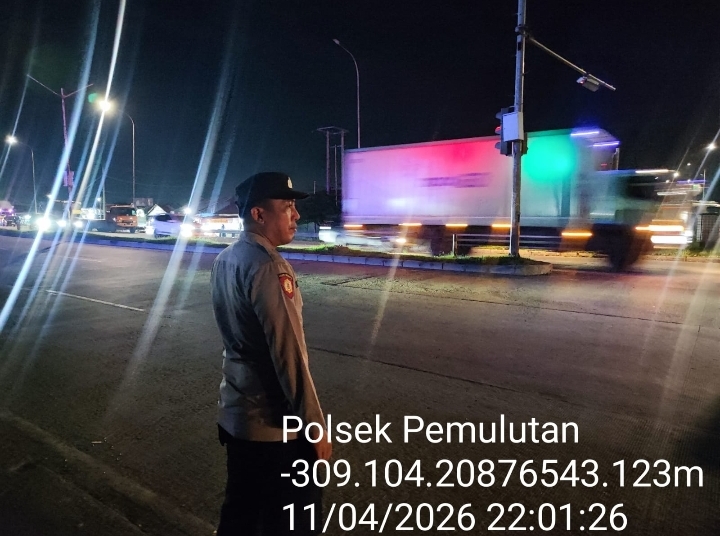 Antisipasi Tindak Pidana pada Malam Libur, Polsek Pemulutan Intensifkan Patroli
