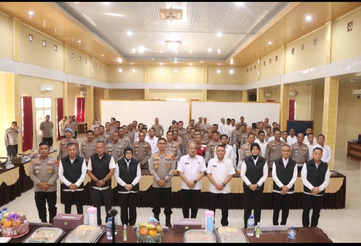 Polres Banyuasin Terima Kunjungan Tim Itwasda Polda Sumsel dalam Rangka Audit Kinerja Tahap I  perencanaan dan organisasi