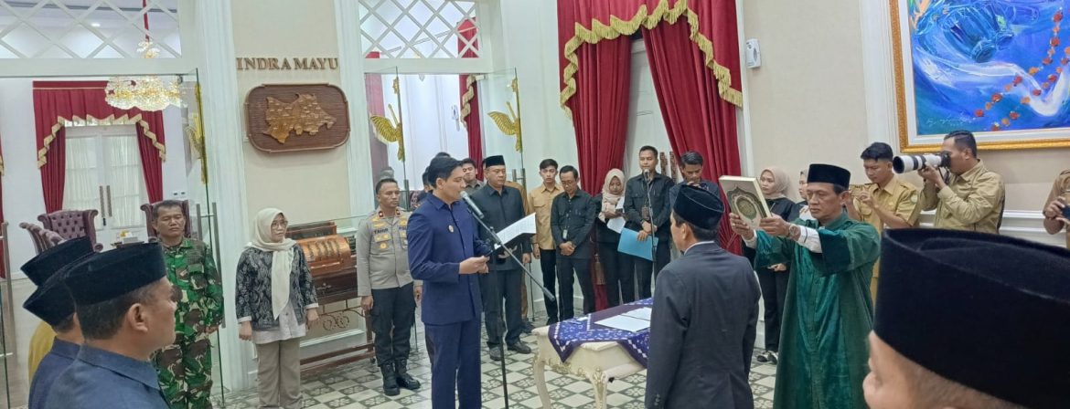 Danramil 1602 Sindang Hadiri Pelantikan Pj Sekda Indramayu, Perkuat Sinergi Pemerintahan