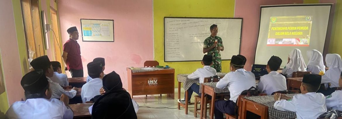 Koramil 1605/Sukagumiwang Laksanakan Sosialisasi Bela Negara, Bahaya Narkoba dan Seks Bebas di Sekolah