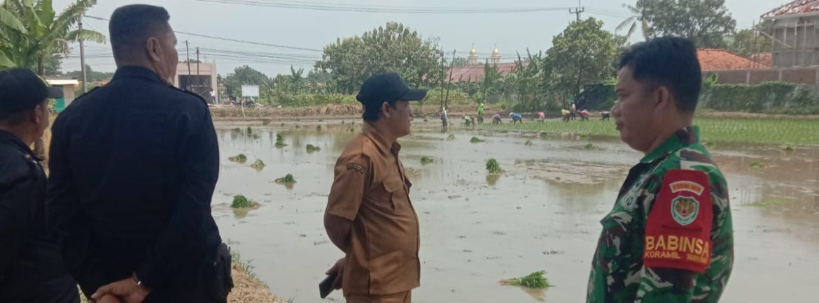 Komsos Babinsa Koramil 1601/Indramayu di Desa Pabeanudik, Ajak Warga Jaga Kamtibmas dan Dukung Ketahanan Pangan