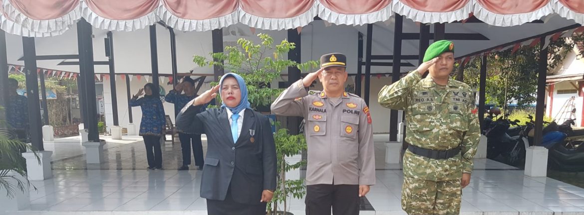 Koramil 1611 Losarang Hadiri Rakor Forkopimcam Kecamatan Losarang Bahas Kamtibmas hingga Ketahanan Pangan