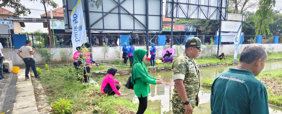 Koramil 1608 Karangampel Hadiri Lomba Mancing Ibu-Ibu Persit, PKK dan Bhayangkari dalam Rangka Hari Kebangkitan Nasional dan HUT Bank BJB