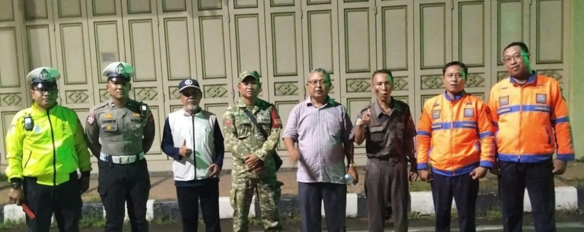 Koramil 1601/Indramayu Laksanakan Kegiatan Car Free Night di Kelurahan Lemahmekar