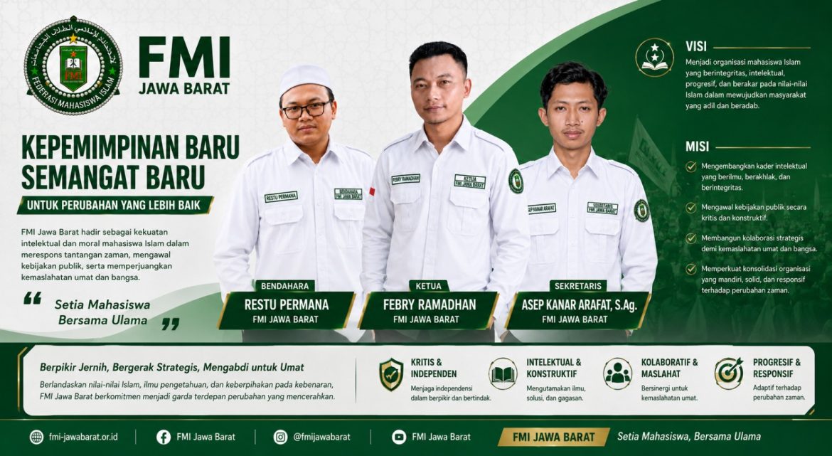 Sah! Mantan Ketua FMI Karawang Febry Ramadhan Terpilih Jadi Ketua Umum FMI Jawa Barat
