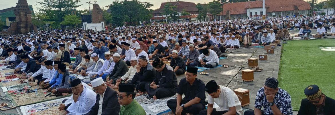 Sholat Idul Adha 1447 H/2026 M Tingkat Kabupaten Indramayu Berlangsung Khidmat dan Penuh Kebersamaan