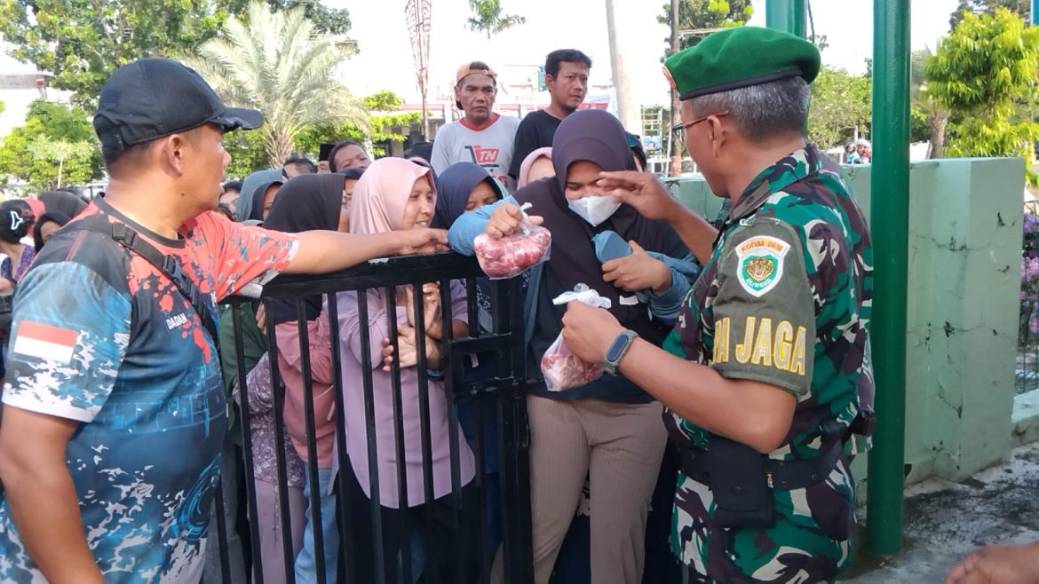 Sambut Idul Adha 2026, Kodim 0616/Indramayu laksanakan pemotongan hewan kurban