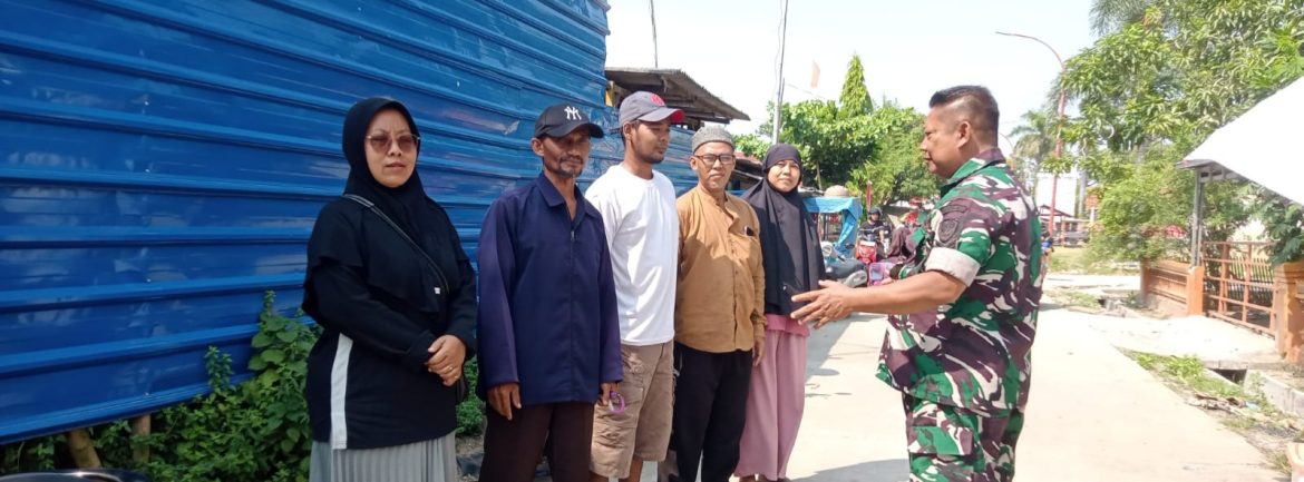 Serka Amani Koramil 1611/Losarang Laksanakan Komsos Bersama Masyarakat Desa Jumbleng