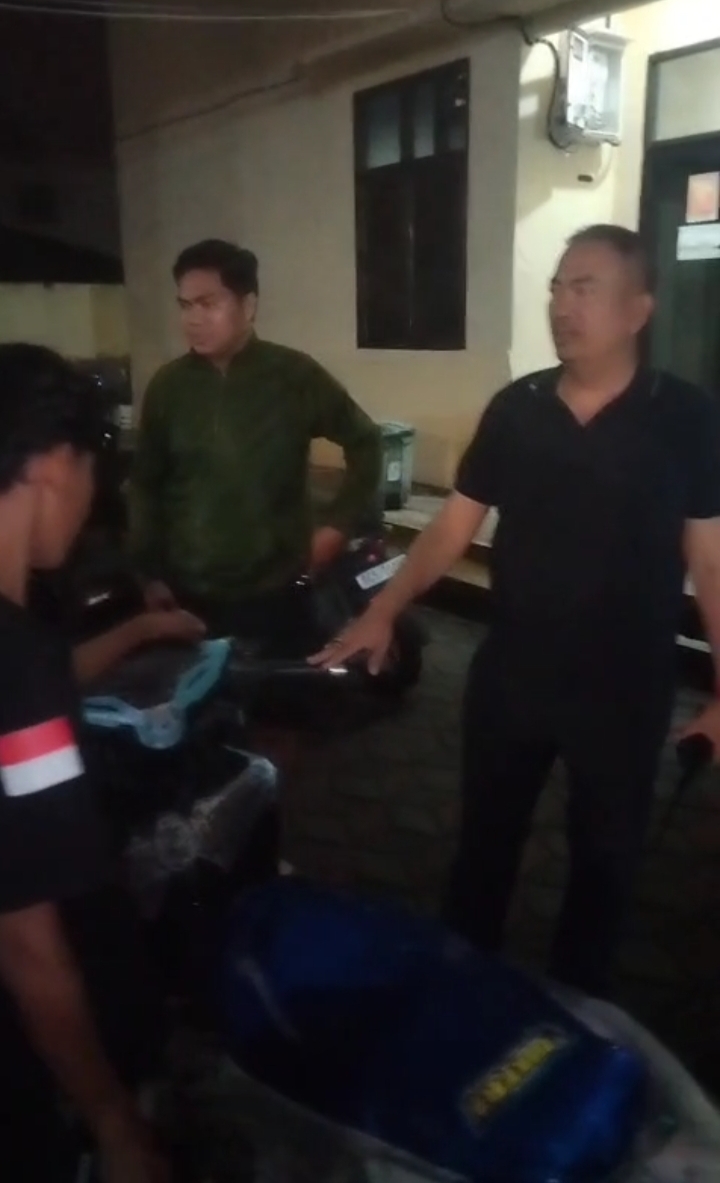 Respon Cepat Polsek IB 1 Palembang Amankan Motor Curian di Kawasan Gandus