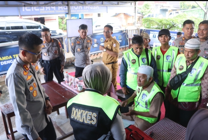 Polres Banyuasin Resmikan “Kedai Komba” sebagai Ruang Aman dan Sehat bagi Pengemudi Ojek