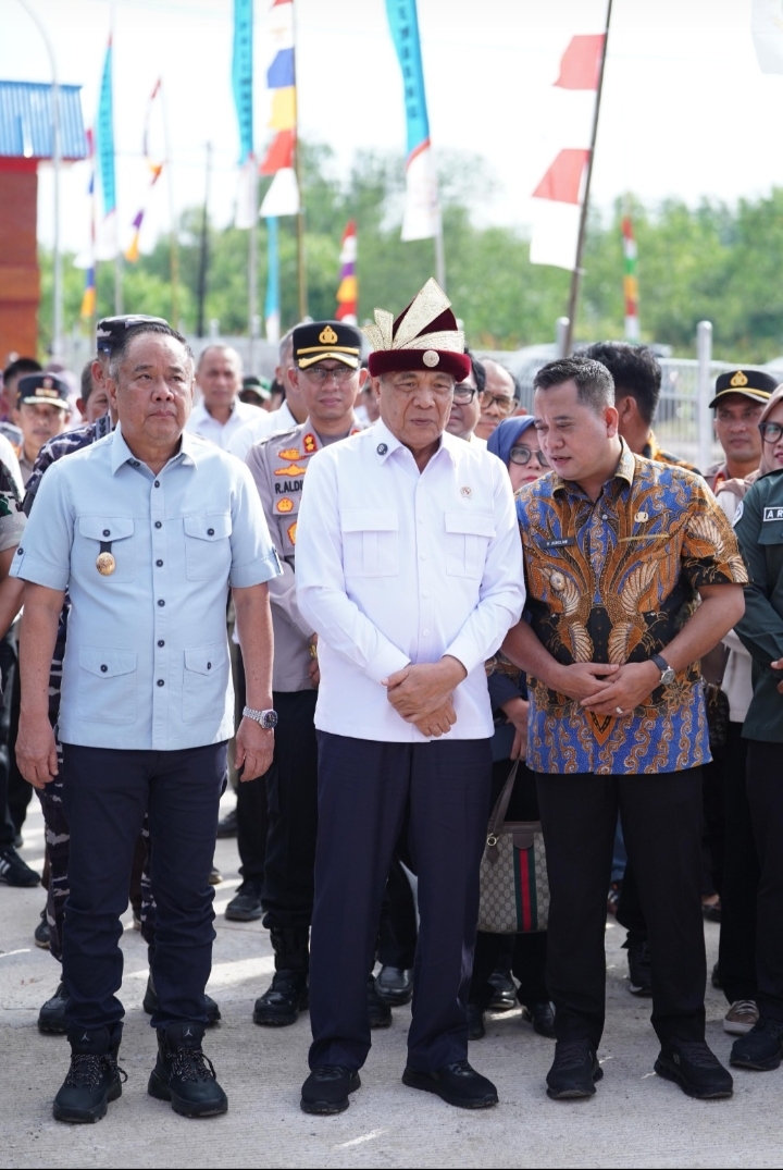 Kunjungan Kerja Menko Polkam RI ke Kampung Nelayan Merah Putih Sungsang IV: Wujud Nyata Program Prioritas Presiden untuk Kesejahteraan Nelayan dan Ketahanan Pangan Nasional