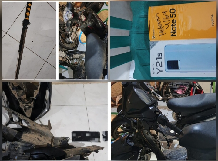 Gunakan Samurai Saat Beraksi, Polresta Cirebon Ringkus Dua Pelaku Curas di Babakan
