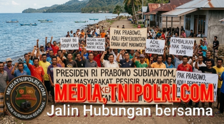 Tuntutan Keadilan Agraria: Warga Makawidey Bitung Bersurat ke Presiden Prabowo Soal Hak Tanah Leluhur