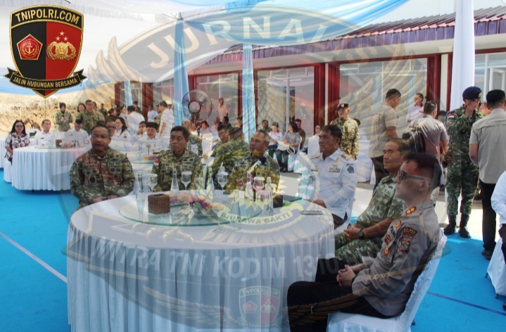 Kodim 1310/Bitung Dukung Penuh Launching 1.061 Titik KDKMP Bersama Presiden RI