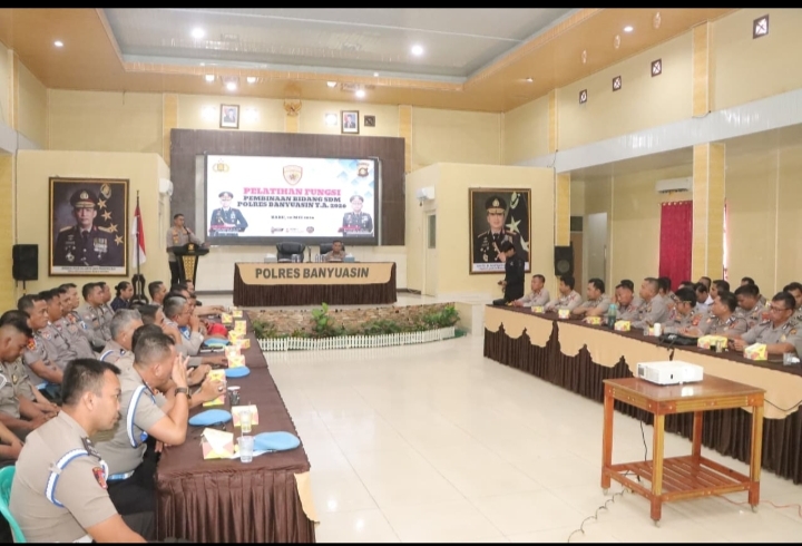 Polres Banyuasin Gelar Pelatihan Fungsi Teknis SDM, Tingkatkan Kompetensi Konseling dan Penguasaan Aplikasi SIPK Online