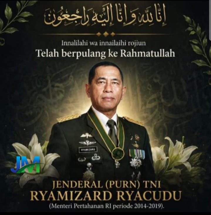 INDONESIA KEHILANGAN SOSOK JENDERAL RYAMIZARD RYACUDU, MANTAN MENHAN 2014–2019