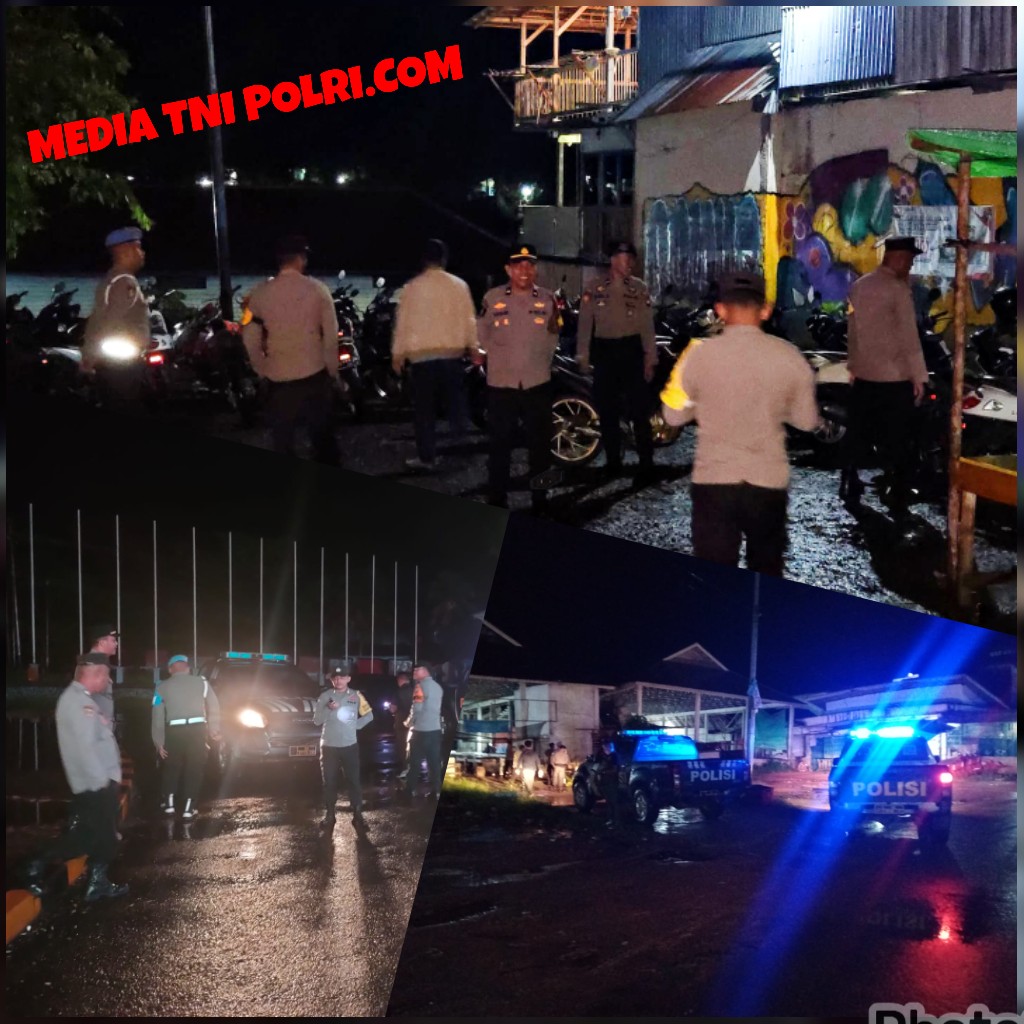 Patroli Skala Besar, Polres Melawi Pastikan Situasi Terjaga Kondusif